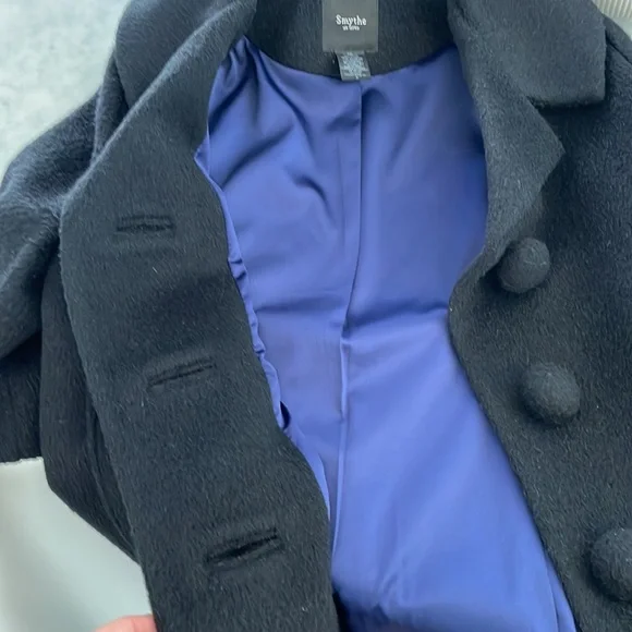 SMYTHE Opera Coat in Black - Picture 10 of 10